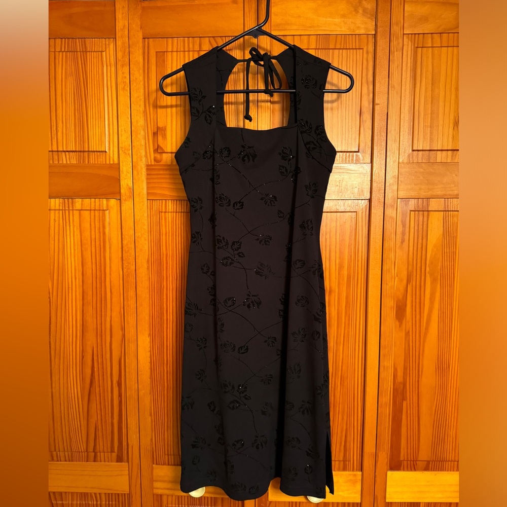 Black Midi Dress